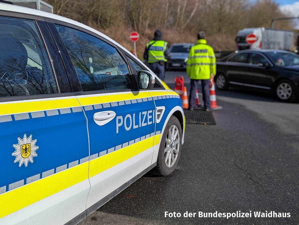 Bundespolizei Waidhaus Grenze