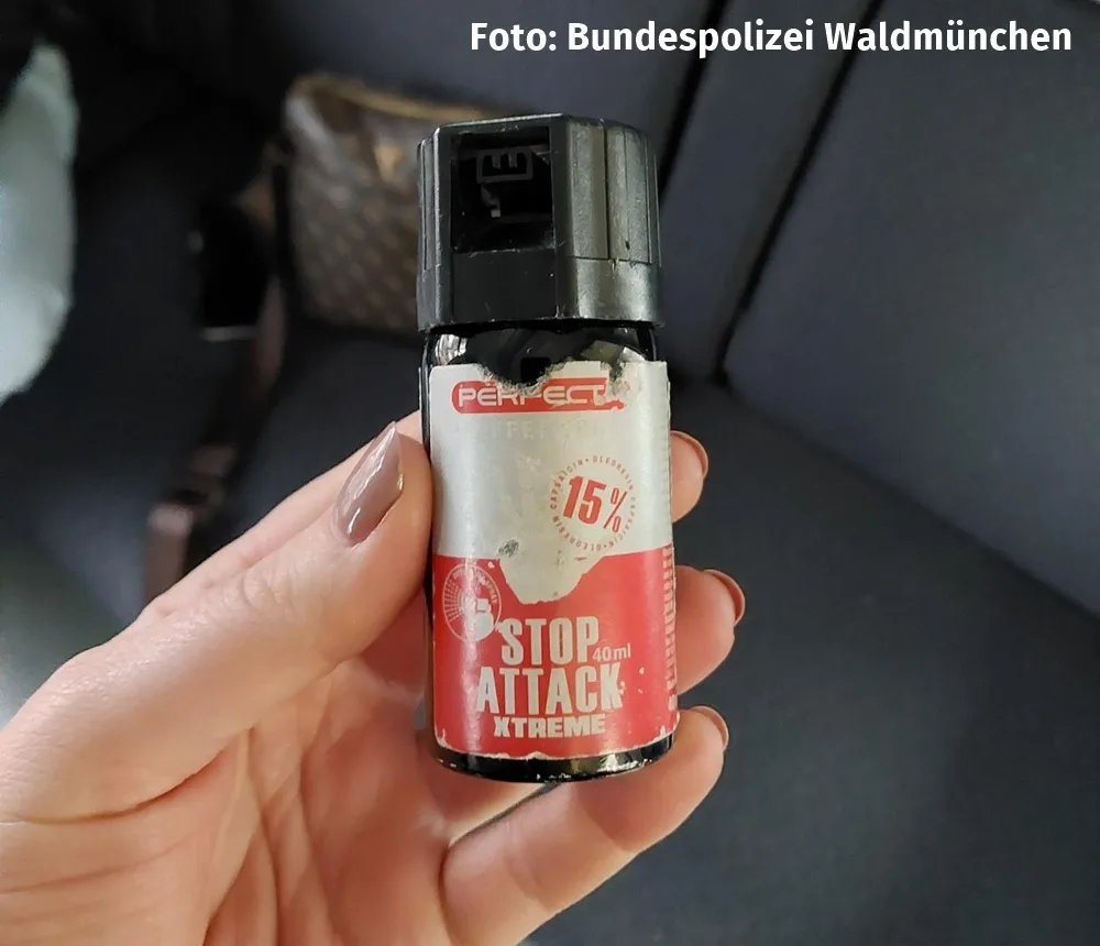 Bundespolizei Pfeffersüray