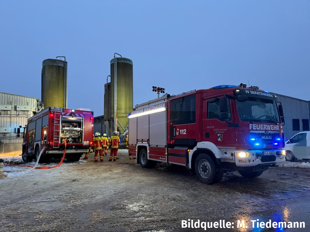 Brand Polizei Beratzhausen