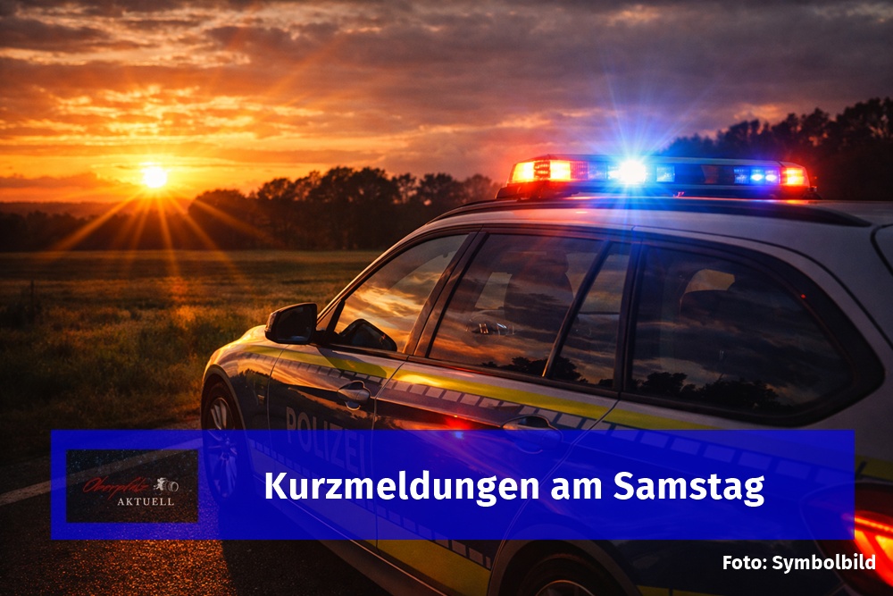 Polizei, Kurzmeldungen