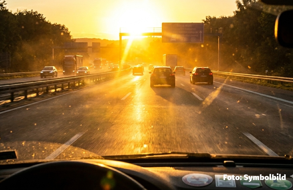 Verkehrsunfall Sonne